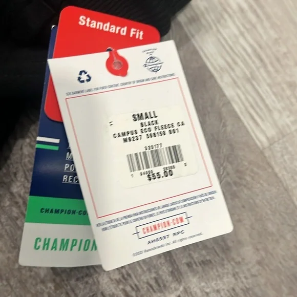 Champion Campus Eco Fleece Pants Size S NWT - Picture 5 of 6